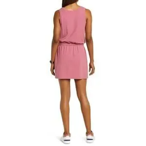 Zella | Dresses | Zella Womens Gwen Ponte Knit Tank Dress Sleeveless In  Pink Mauve Size Xl Nwot | Poshmark